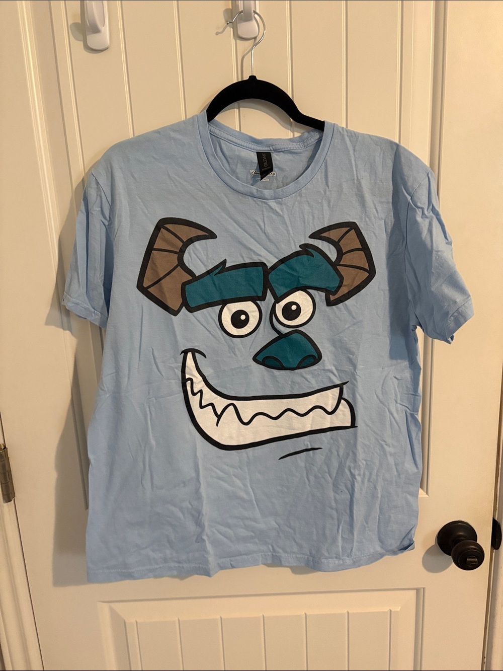 Light Blue Monsters Inc Graphic Tee